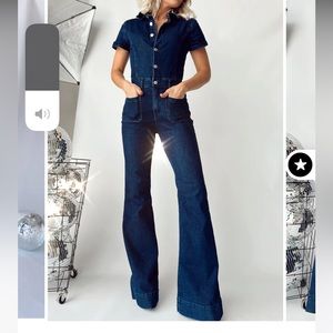 Women's Denim Jumpsuit